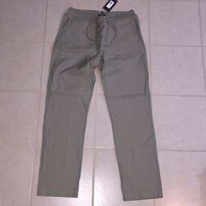 Ibex Augusta Tan Pants Wool Blend 